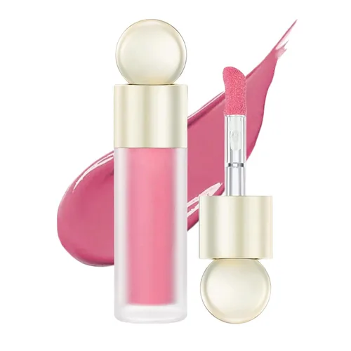 Miniatura 11 de Rubor líquido, maquillaje en crema líquida mate de doble uso para mejillas y labios, de larga duración, a prueba de manchas, rubor facial hidratante