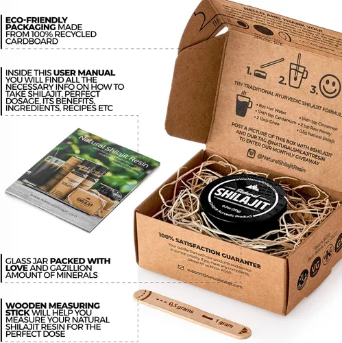 Miniatura 7 de Natural Shilajit Tabletas – 120 unidades, secado al sol 100% puro Shilajit para hombres y resina natural Shilajit – Shilajit para hombres y mujeres