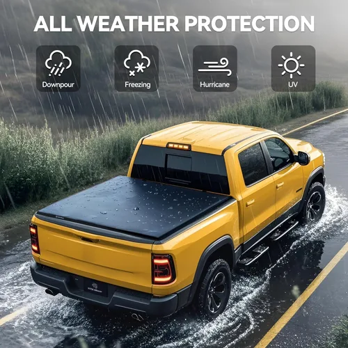Miniatura 5 de YITAMOTOR - Funda suave enrollable para tonneau de camioneta de 6.2 pies, compatible con GMC Canyon y Chevy Colorado 2015 al 2022