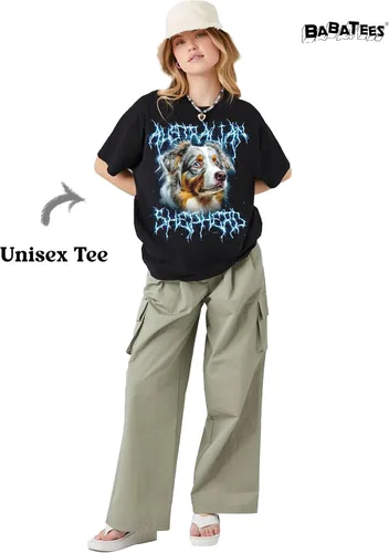 Miniatura 4 de Camiseta de Heavy Metal de los 80s con Animal en Negro - 100% Algodón - para Hombre y Mujer