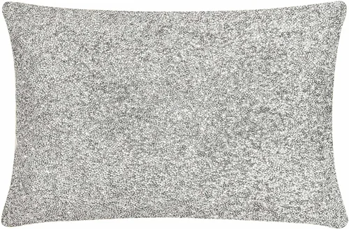 Miniatura 11 de Almohada luminosa, diamantes de imitación brillantes, terciopelo suave, inserto de fibra hipoalergénica, funda lavable, acento de decoración