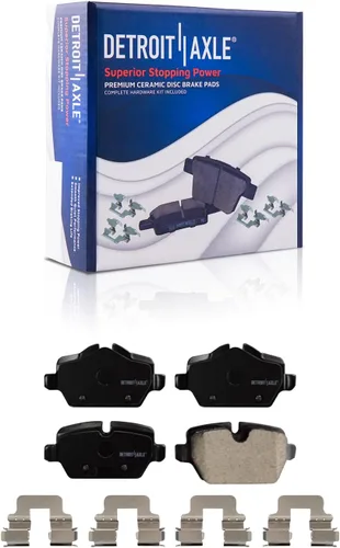 Miniatura 120 de Detroit Axle - Pastillas de Freno para Nissan Altima Sentra 350Z Juke INFINITI G35, Pastillas de Freno Cerámica Delanteras y Traseras Reemplazo