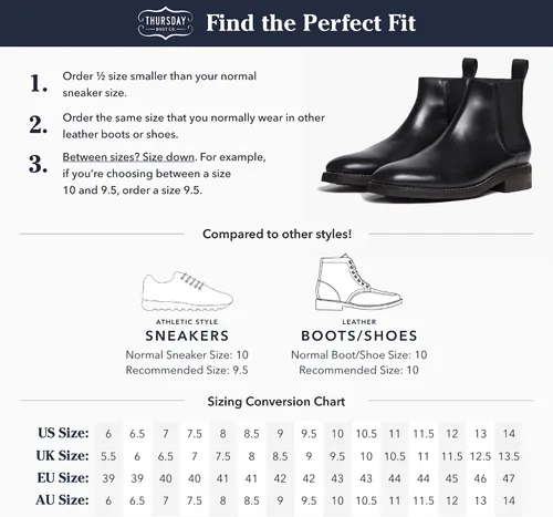 Miniatura 7 de Thursday Boot Company Duke - Botas Chelsea para hombre.