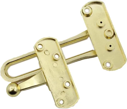 Miniatura 4 de 2 cerraduras de puerta de barra oscilante, cerradura superior para puerta delantera, cerrojo de puerta de acero inoxidable
