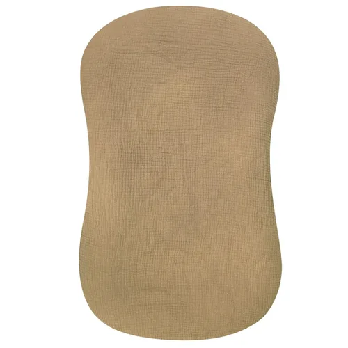 Miniatura 10 de Funda de muselina para tumbona de bebé suave de algodón orgánico, cubre para tumbona de recién nacido para bebés, niñas y niños (Azul)