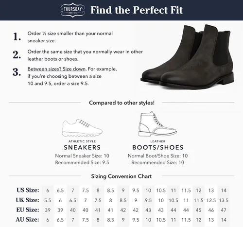 Miniatura 7 de Thursday Boot Company Cavalier Chelsea Botas para hombre