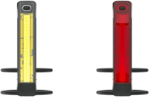 Miniatura 11 de Knog Plus - Luz delantera para bicicleta, luz LED COB para bicicleta, soportes para faros delanteros en manillares, horquillas delanteras, casco