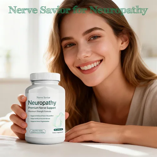 Miniatura 6 de for Neuropaty - 600 mg de ácido alfa lipoico + vitaminas B y mezcla de hierbas para la salud nerviosa, energía natural, 90 cápsulas