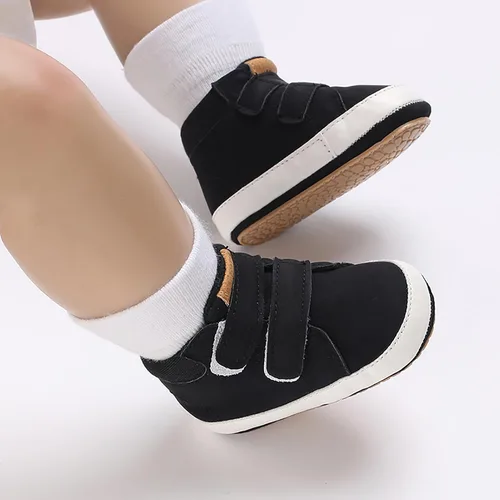 Miniatura 3 de SOFMUO Zapatos deportivos para bebés, niños y niñas, de piel sintética, antideslizantes, suela de goma suave, botines de vestir para niños pequeños