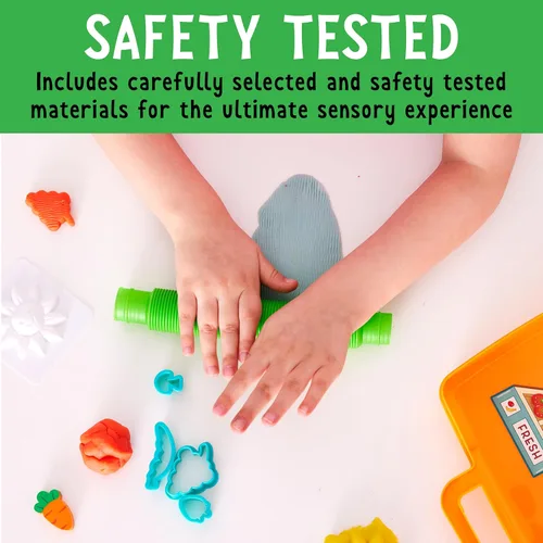Miniatura 7 de Creativity for Kids Sensory On The Go: Farmers Market - Kit sensorial de aprendizaje preescolar y para niños pequeños, actividades sensoriales