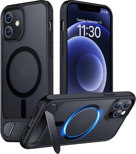 Miniatura 227 de Funda para iPhone 11 con compatibilidad magnética, [Soporte invisible incorporado][Compatible con MagSafe]