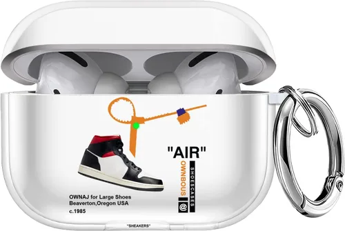 Miniatura 12 de Gedicht Funda para Airpods Pro, lindo patrón de zapatos rojos frescos TPU suave fundas para Airpods Pro funda 1ª generación, a prueba de golpes