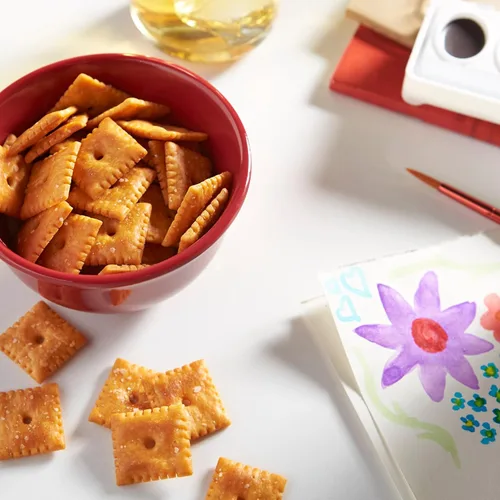 Miniatura 6 de Cheez-It Galletas de queso, galletas horneadas, aperitivos para el almuerzo, originales (6 bolsas)