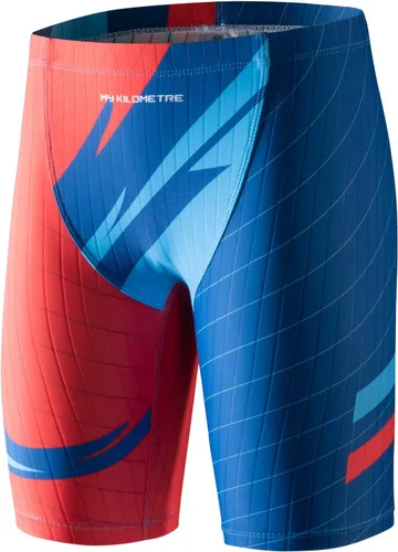 Miniatura 2 de MY KILOMETRE Traje de baño Jammer para niños con cordón de entrenamiento para niños Endurance Boys Youth Swim Shorts Traje de baño para niños