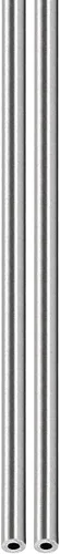Miniatura 25 de DTGN Tubo de acero inoxidable 304 de 0.394 in x 0.016 in x 9.843 in (ODxWall TxL) - Paquete de 2 - Bueno para equipos de maquinaria - Tubería