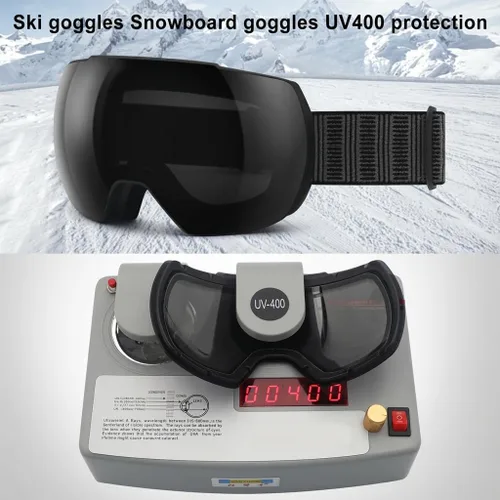 Miniatura 9 de OULAIQI Gafas de esquí de nieve, protección OTG UV400, anti niebla, esquí, patinaje, snowboard, gafas de snowboard para hombres, mujeres y jóvenes