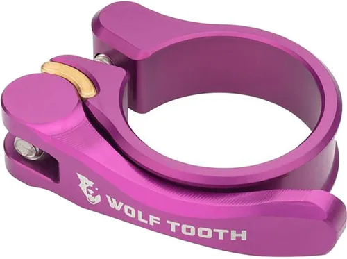 Miniatura 16 de Wolf Tooth Abrazadera de tija de sillín de liberación rápida QR - 1.126 in, verde