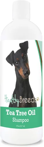 Miniatura 133 de Healthy Breeds Doberman Pinscher Champú de aceite de árbol de té, formulado para piel seca e irritada, reduce la caspa, aroma a gaulteria, 8 onzas