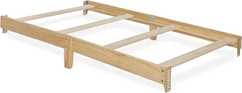 Miniatura 12 de Dream On Me Mini riel para cuna en cerezo, convierte mini cunas en camas de tamaño individual, construcción de madera maciza