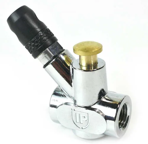 Miniatura 3 de Interstate Pneumatics B312S 1/4 pulgada FPT en línea pistola de soplado con punta de seguridad de goma