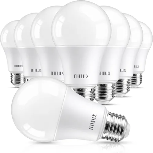 Miniatura 10 de OHLUX Bombillas con sensor de movimiento para exteriores, 13 W (equivalente a 100 W), bombilla LED de seguridad activada por movimiento