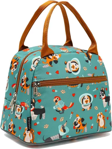 Miniatura 35 de Bolsa de almuerzo aislada FlowFly - Bolsa de asas organizadora para mujeres/hombres, Alpaca
