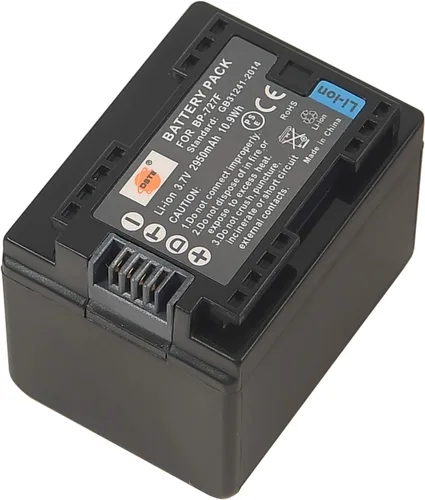 DSTE® Repuesto para batería BP-727 totalmente decodificada compatible con Canon CG-700 VIXIA HF R30 R32 R40 R42 R50 R52 R60 R62 R66 R70 R72 R300