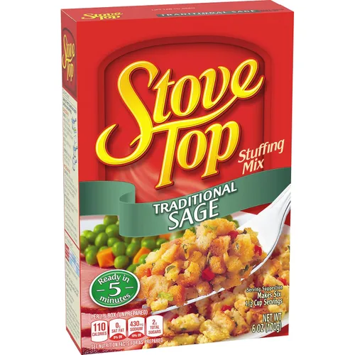 Miniatura 5 de Stove Top Mezcla de relleno de sabio tradicional (caja de 6 oz)