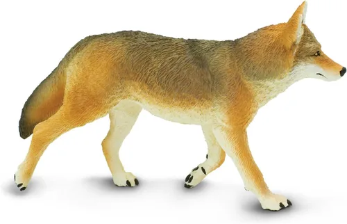 Miniatura 2 de Safari Ltd. Figura de juguete Coyote – Figura detallada de plástico de 6.5 pulgadas – Divertido juguete educativo para niños, niñas y niños a partir
