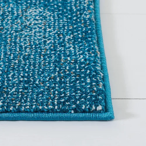 Miniatura 2 de SAFAVIEH Glacier Collection GLA125M - Alfombra moderna abstracta que no desprende pelusa, para sala de estar o dormitorio, 2 pies 3 pulgadas x 4