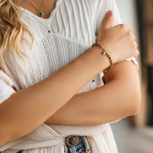 Miniatura 5 de HGDEER Regalos de cumpleaños para mujer, pulsera única de piedra natural, para mujeres, adolescentes, niñas, regalos de moda para amigas, mejores