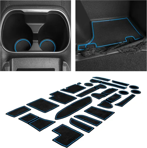 CupHolderHero Compatible con accesorios Subaru Outback y Subaru Legacy 2020-2024 – Insertos de portavasos antipolvo antideslizantes personalizados