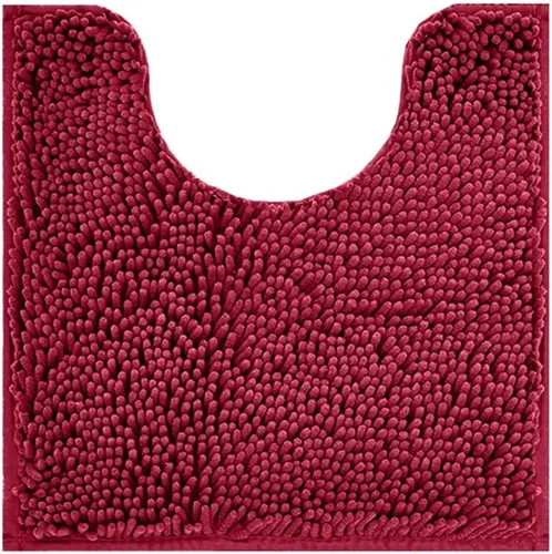Miniatura 8 de Reyox Tapete de baño de felpilla, tapetes para inodoro en forma de U, tapete de baño de felpa suave, absorbente y peludo, tapete de contorno
