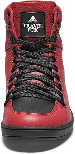 Miniatura 8 de TRAVEL FOX Unisex Clásico 900 Nappa Cuero Puntera Redonda con Cordones Altas Tops