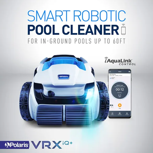 Miniatura 3 de Polaris VRXIQ+ - Limpiador robótico inteligente para piscinas con control iAquaLink, cable extra largo de 70 pies con giro que reduce enredos