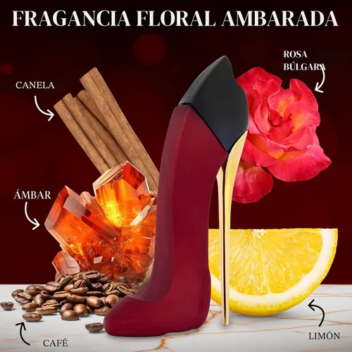 Miniatura 2 de Bad Girl Velvet para Mujeres Eau De Parfum 3.4 fl Oz - Tono dulce, cálido y polvoriento - Combinación de semilla de tonka, vainilla y praliné