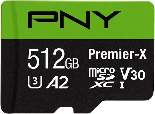 Miniatura 15 de PNY Tarjeta de memoria flash microSDXC Premier-X de 64 GB clase 10 U3 V30 5 unidades - 100MB/s, clase 10, U3, V30, A1, 4K UHD, Full HD, UHS-I, Micro