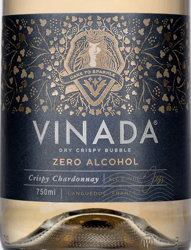 Miniatura 3 de VINADA - Chardonnay crujiente - Vino Cero Alcohol - 25.4 fl oz (2 Botellas de Vidrio)