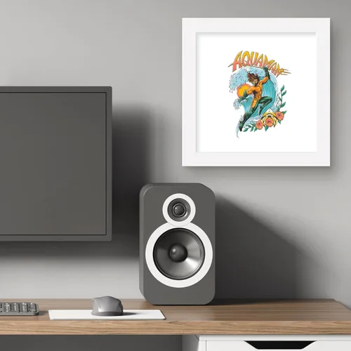Miniatura 5 de Trends International Gallery Pops DC Comics Movie Aquaman and the Lost Kingdom - Póster gráfico de pared Aquaman Surf para pared, 12.00 x 12.00