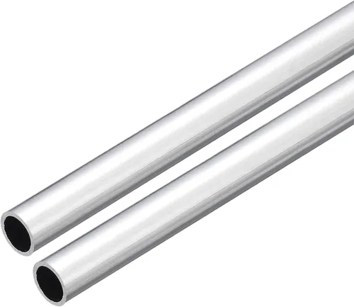 Miniatura 23 de uxcell Tubo Redondo de Aluminio 6063, Tubo de 35mm DE 32mm DI 300mm de Longitud para Proyectos de Industria DIY