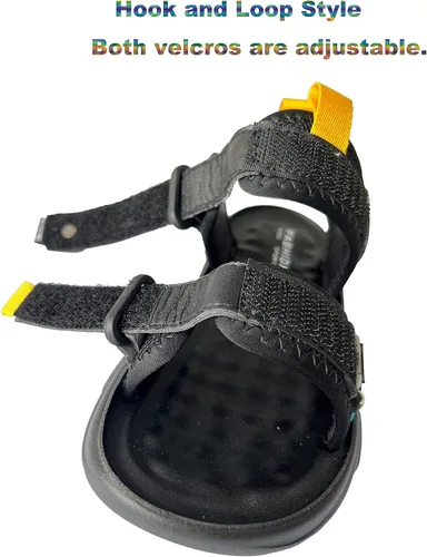 Miniatura 3 de Sandalias de verano para niños, zapatos de playa para exteriores, puntera abierta, sandalias deportivas para niños