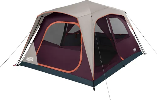 Miniatura 9 de Coleman Skylodge Instant Tent with Rainfly, Family Tent Sets Up in a Minute, Includes Pre-Attached Poles & Carry Bag, Made of PFAS-Free