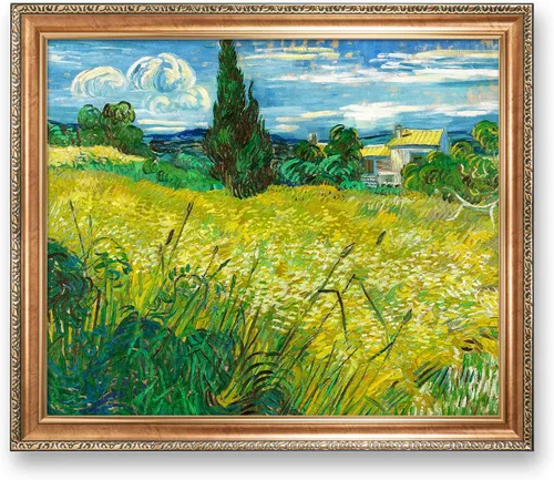 Miniatura 197 de A&T ARTWORK Noche estrellada sobre el Ródano de Vincent Van Gogh. Tamaño del marco: 36 x 30 pulgadas, tamaño de la imagen: 30 x 24 pulgadas