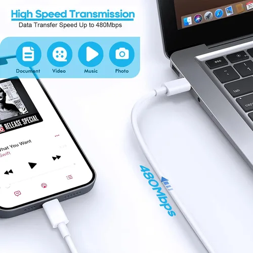 Miniatura 6 de Cargador súper rápido de 45 W para Samsung, cargador de teléfono Android, cable USB C a C de 10 pies de largo con bloque de carga PD/PPS de 45 Blanco
