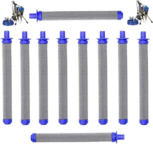 Miniatura 10 de Juego de filtros de repuesto para filtros rociadores de pintura Graco, incluye 1 paquete 288716 de rosca de filtro de entrada de 3/4 pulgadas y 3