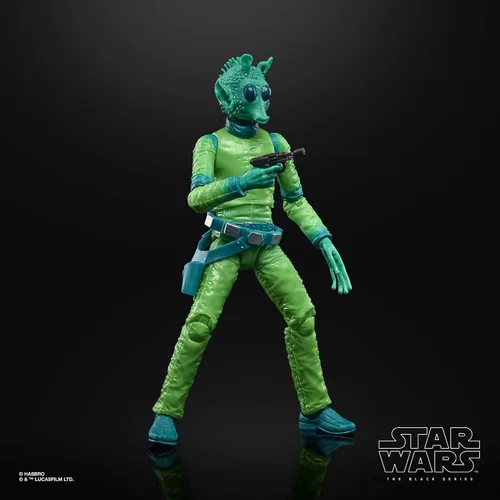 Miniatura 4 de STAR WARS The Black Series Greedo - Figura coleccionable de la trilogía original del 50 aniversario de Lucasfilm de 6 pulgadas (exclusivo de Amazon)