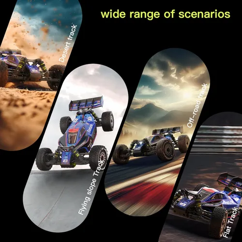 Miniatura 4 de 1/12 Brushelss RC Cars, 50 MPH, RC Buggy, camión de control remoto, auto monstruo 4 × 4, a partir de 8 años