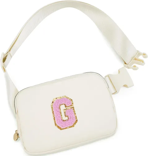 Miniatura 147 de Bolsa de cinturón para niñas y mujeres, bolsas cruzadas, riñonera, riñonera personalizada, Negro, Small