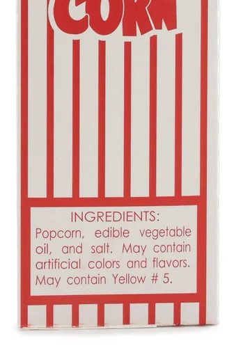 Miniatura 6 de Snappy 1-E Cajas pequeñas para palomitas de maíz con tapa cerrada, cartón rojo y blanco, 100