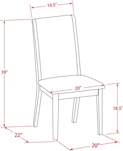 Miniatura 11 de East West Furniture ANLA3-ABK-47 - Juego de muebles de comedor de 3 piezas que contiene una mesa de cocina redonda con pedestal y 2 sillas